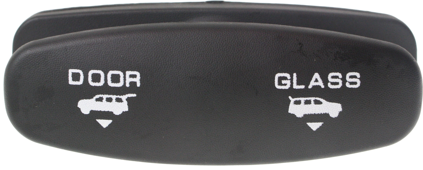 Tailgate Handle, Smooth Black, Plastic, Does Not Include Mounting Hardware, Mounted On Liftgate