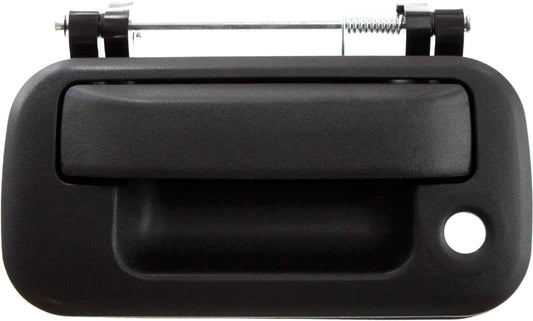 Tailgate Handle, Textured Black, For Models Without Rear View Camera