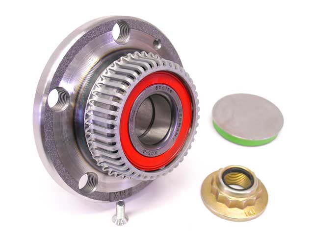 713 6102 200 Rear, Driver or Passenger Side Wheel Hub, With Bearing