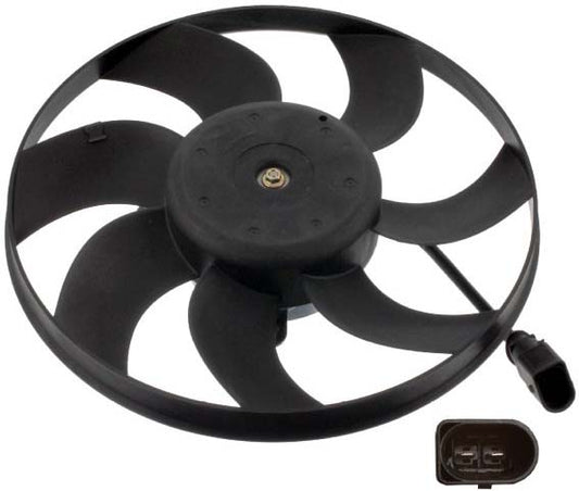 39164 OE Replacement Radiator Fan Passenger Side, 1.9L, 4Cyl, Single fan, OE Replacement Series