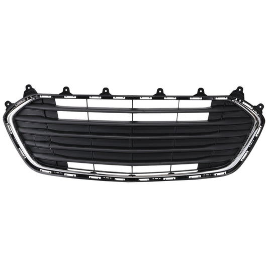 Решетка переднего бампера, текстурированная черная