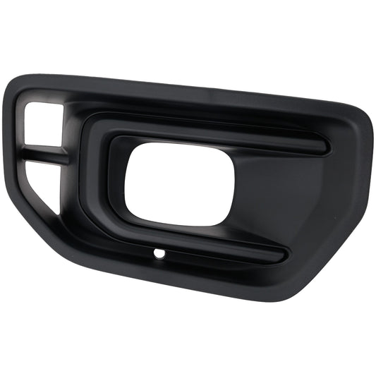 Front, Passenger Side Fog Light Trim, Textured, Crew Cab Pickup