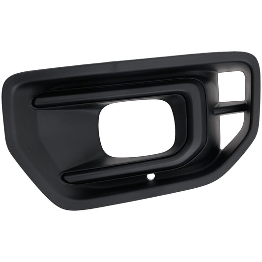 Front, Driver Side Fog Light Trim, Textured, Crew Cab Pickup