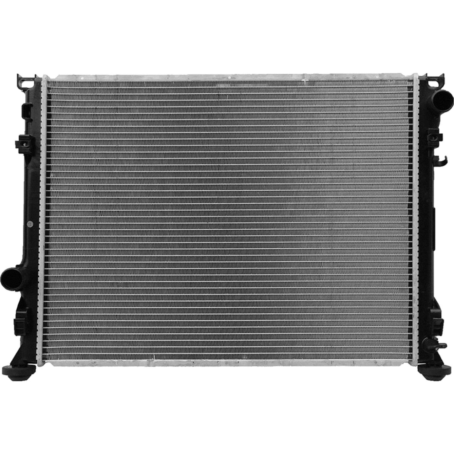 2766C Radiator Sold individually, 1in. Thick Core, 1 1/2in. Inlet and Outlet Hose Connections