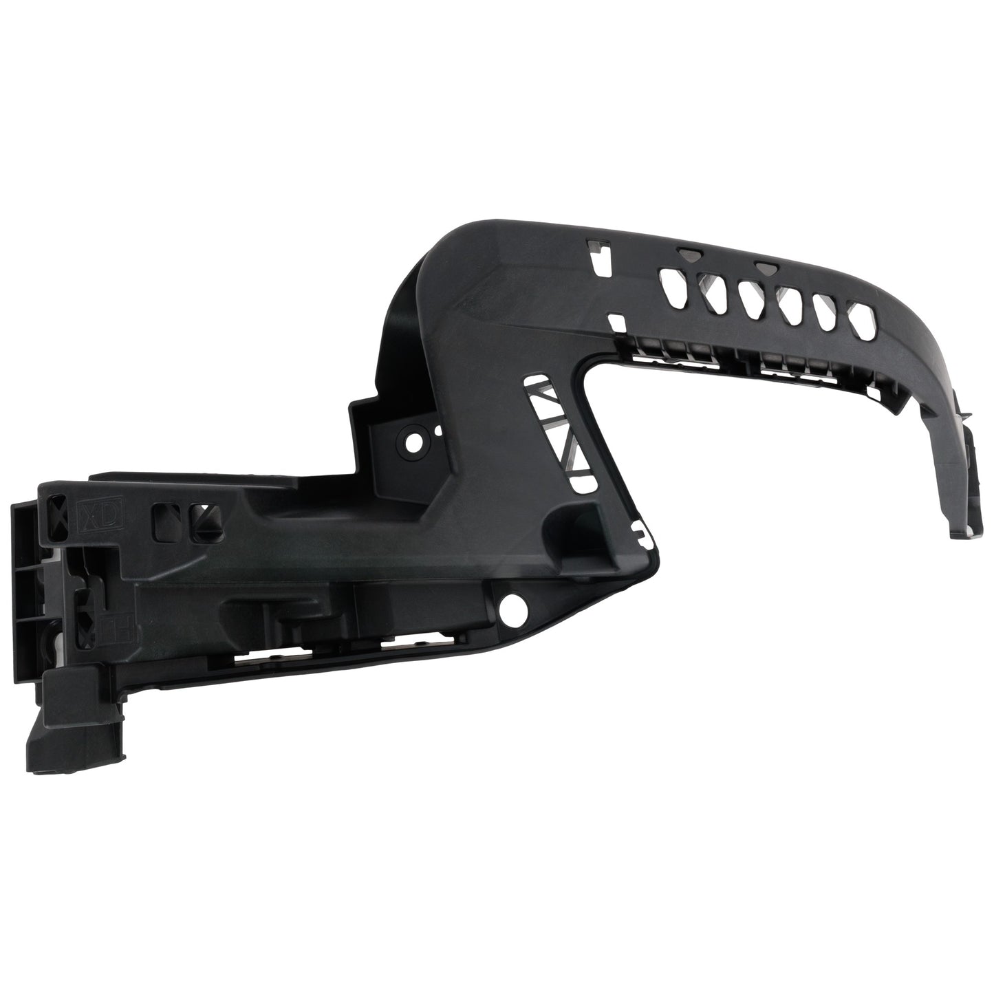 Front, Passenger Side, Upper Bumper Bracket