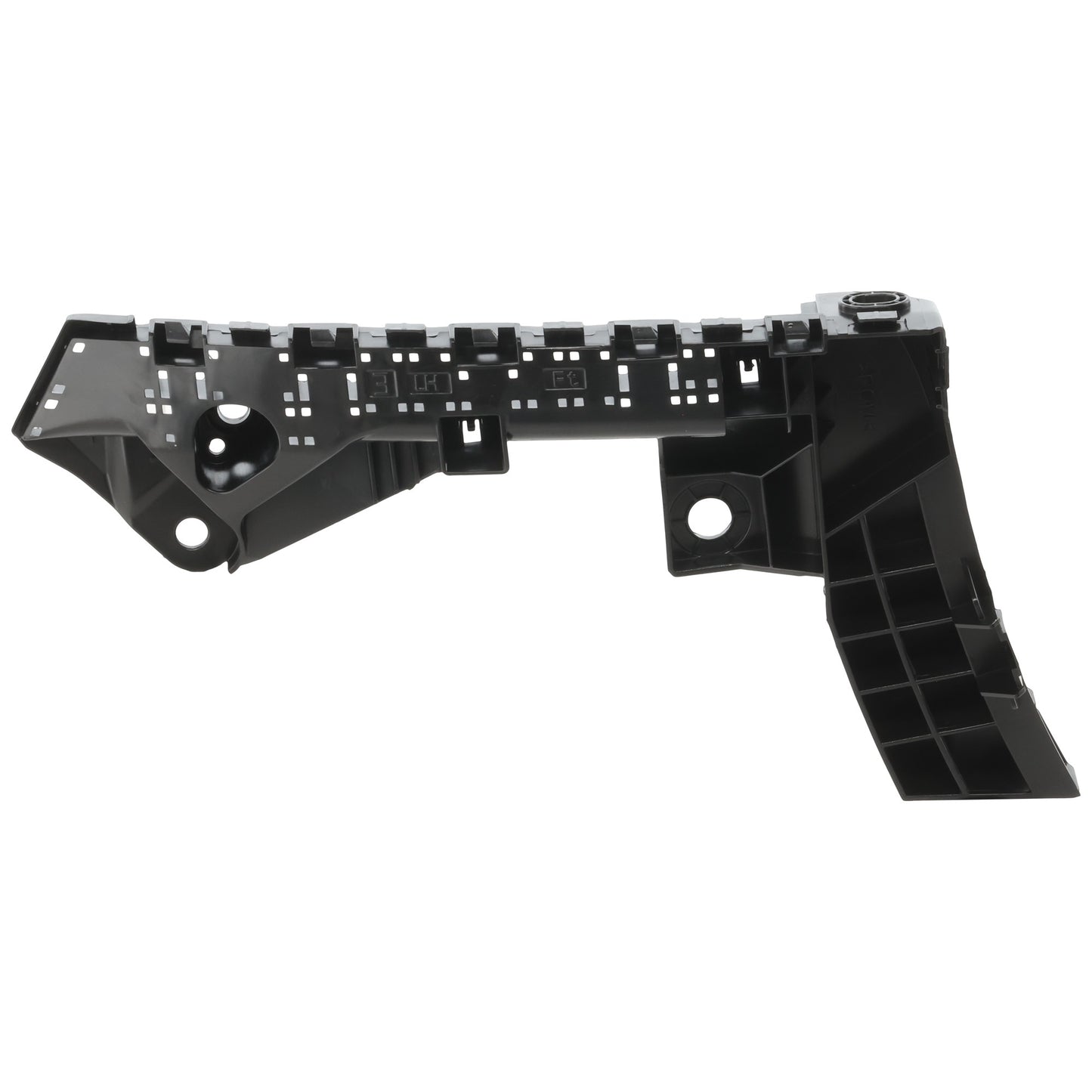 Front, Driver Side, Upper Bumper Bracket