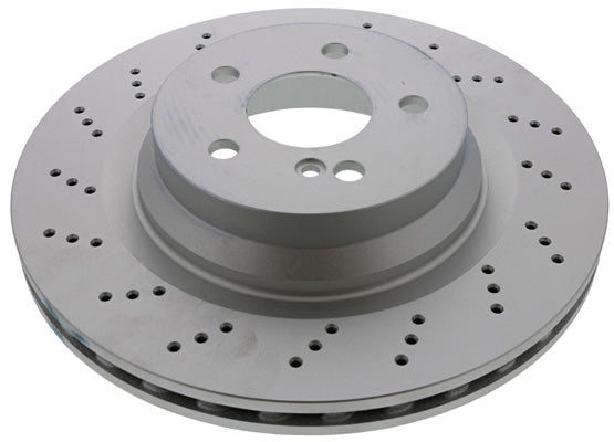 Genuine Mercedes Benz Brake Disc (Vented and Cross Drilled) (330 X 26 mm) - Replaces OE Number 211-423-11-12