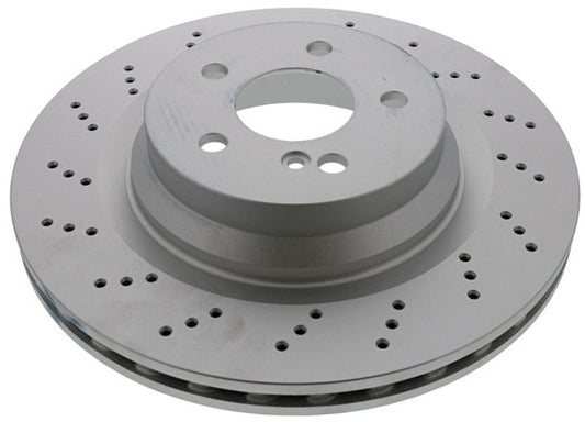 Genuine Mercedes Benz Brake Disc (Vented and Cross Drilled) (330 X 26 mm) - Replaces OE Number 211-423-11-12