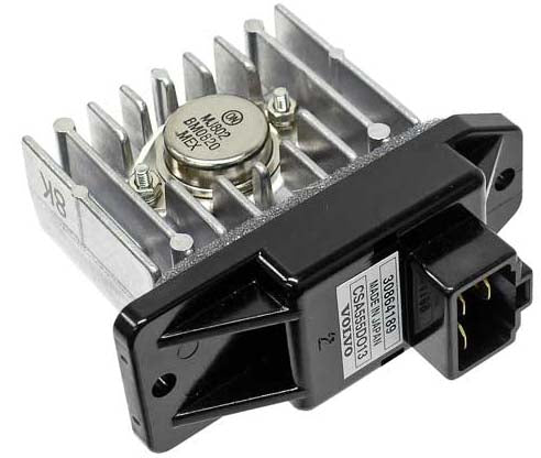 Genuine Volvo Blower Motor Resistor - Replaces OE Number 30864189