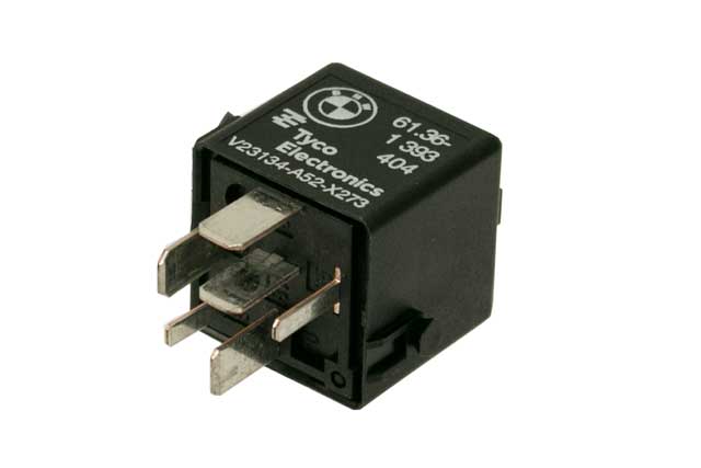 Genuine BMW ABS Main Relay (6-Prong) (Black) - Replaces OE Number 61-36-1-393-404