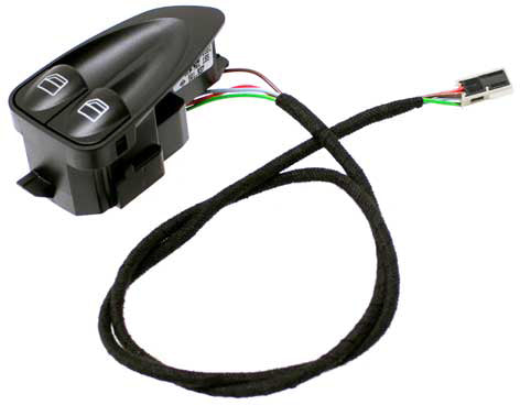 Genuine Mercedes Benz Window Switch (Deep Grey) - Replaces OE Number 230-821-13-51 7167