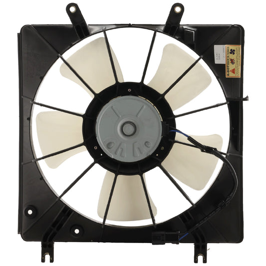 Вентилятор радиатора — лопасть вентилятора со стороны водителя, электродвигатель и кожух, 6-цилиндровый двигатель 3,0 л