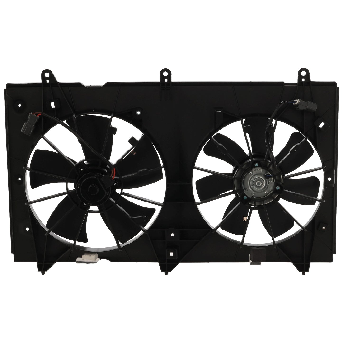 Вентилятор радиатора для замены оригинального оборудования, 2,4 л, 4 цилиндра, двойной вентилятор