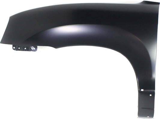 Front, Driver Side Fender, With Molding Holes