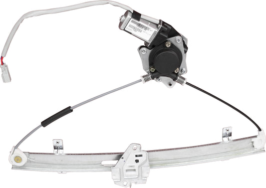Front, Passenger Side Window Regulator, Power, With Motor, Sedan