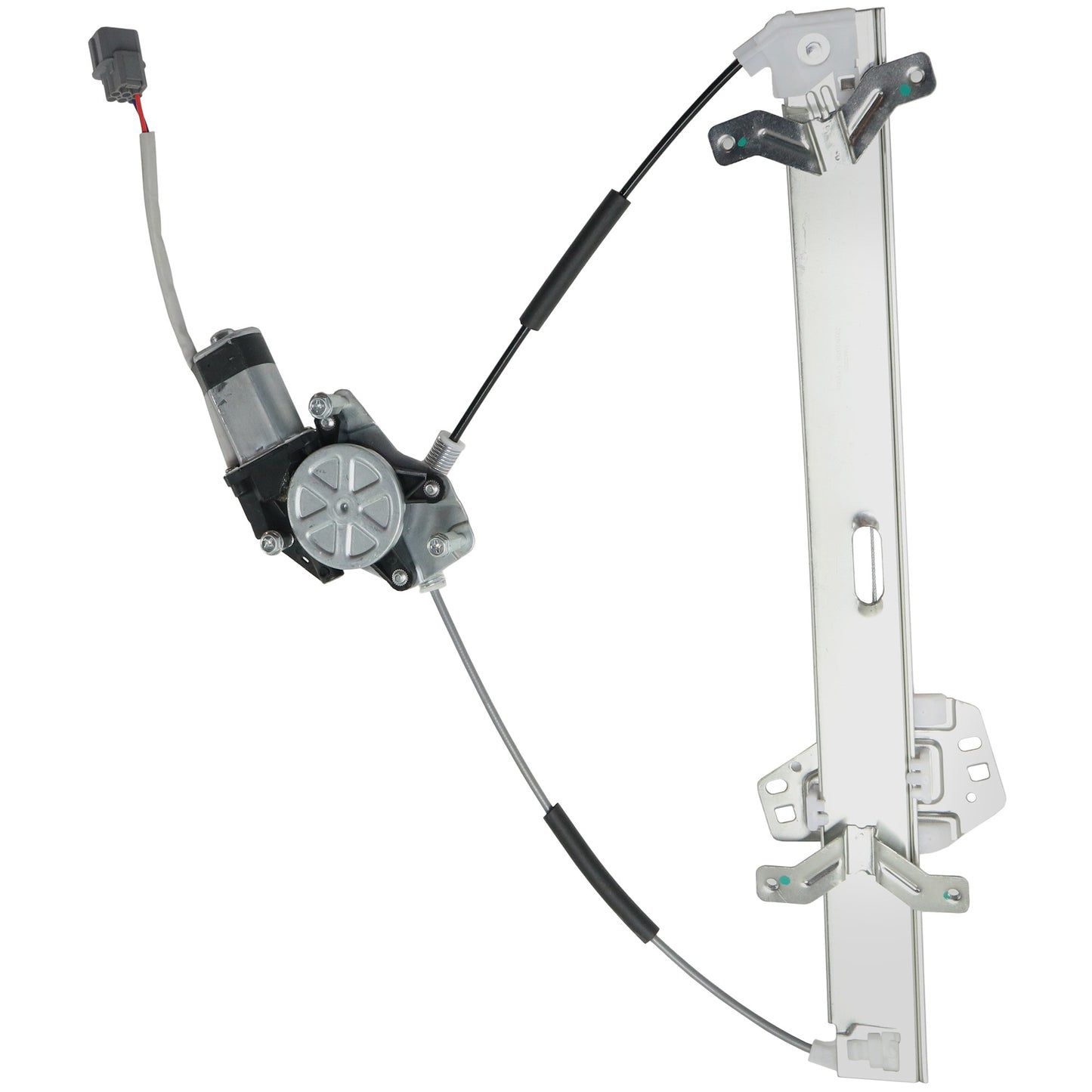 Sedan Front, Passenger Side Power Window Regulator, With Motor