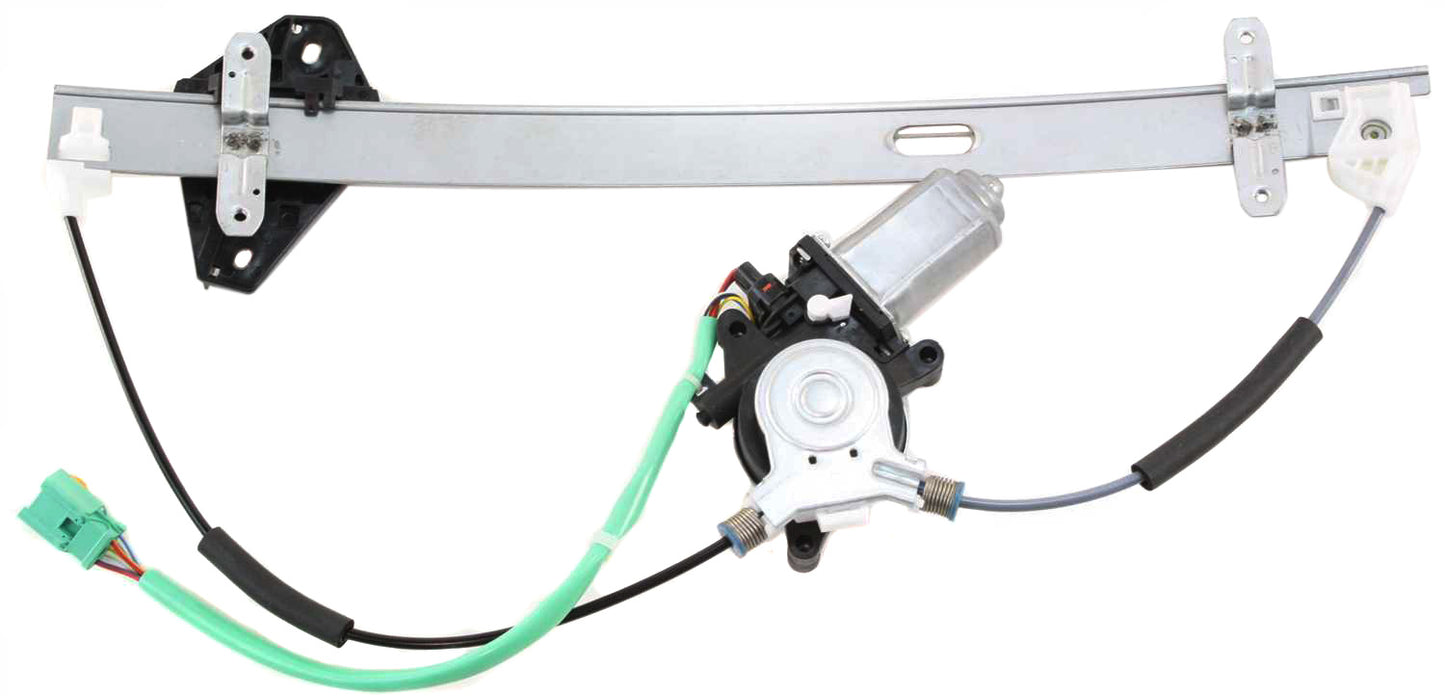 Front, Driver Side Window Regulator, Power, 4 Cyl., 2.4L Engine