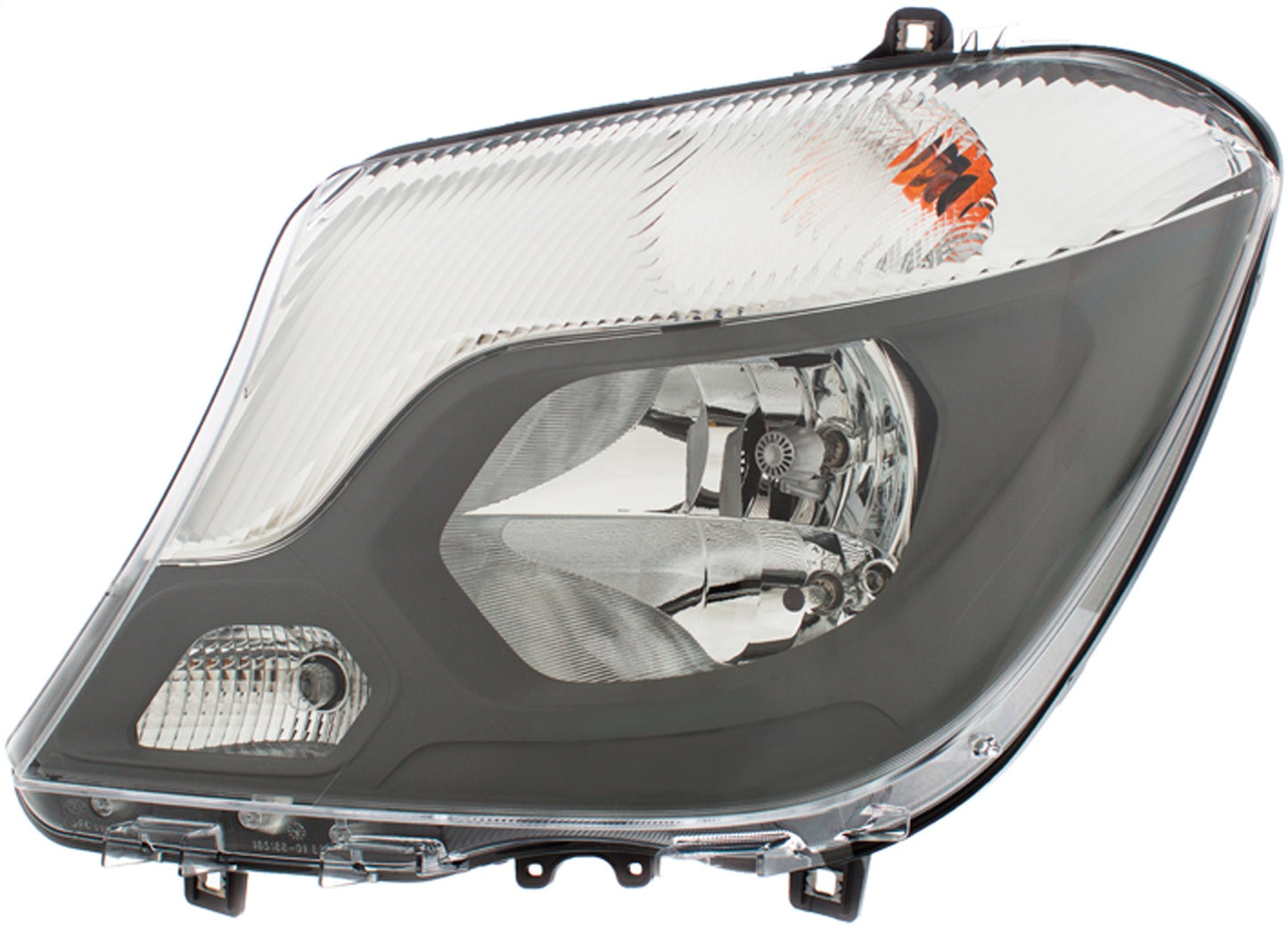 11030151 Driver Side Halogen Headlight, With bulb(s), OE Replacement, OE Lighting Series, CAPA Verified
