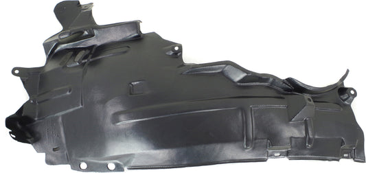 Front, Passenger Side, Rear Section Fender Liner, Base Model