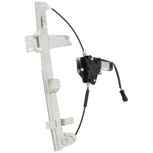 Front, Passenger Side Power Window Regulator, With Motor