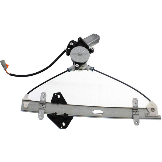 Front, Passenger Side Power Window Regulator, With Motor