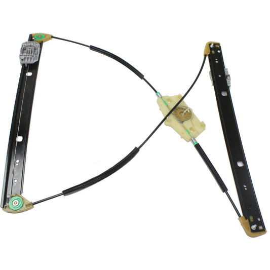 Front, Passenger Side Power Window Regulator, Without Motor