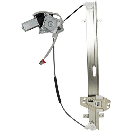 Front, Passenger Side Power Window Regulator, With Motor