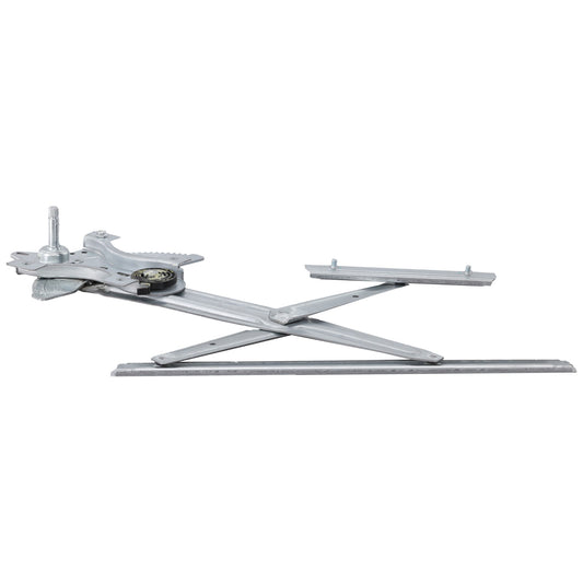 Front, Passenger Side Manual Window Regulator, Hand-Crank Type