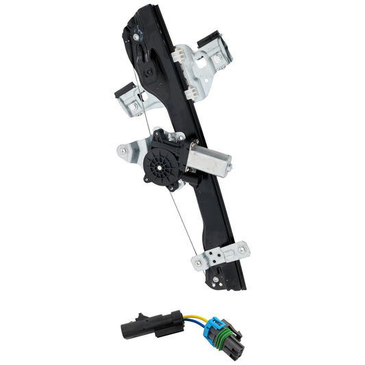 Front, Passenger Side Power Window Regulator, With Motor