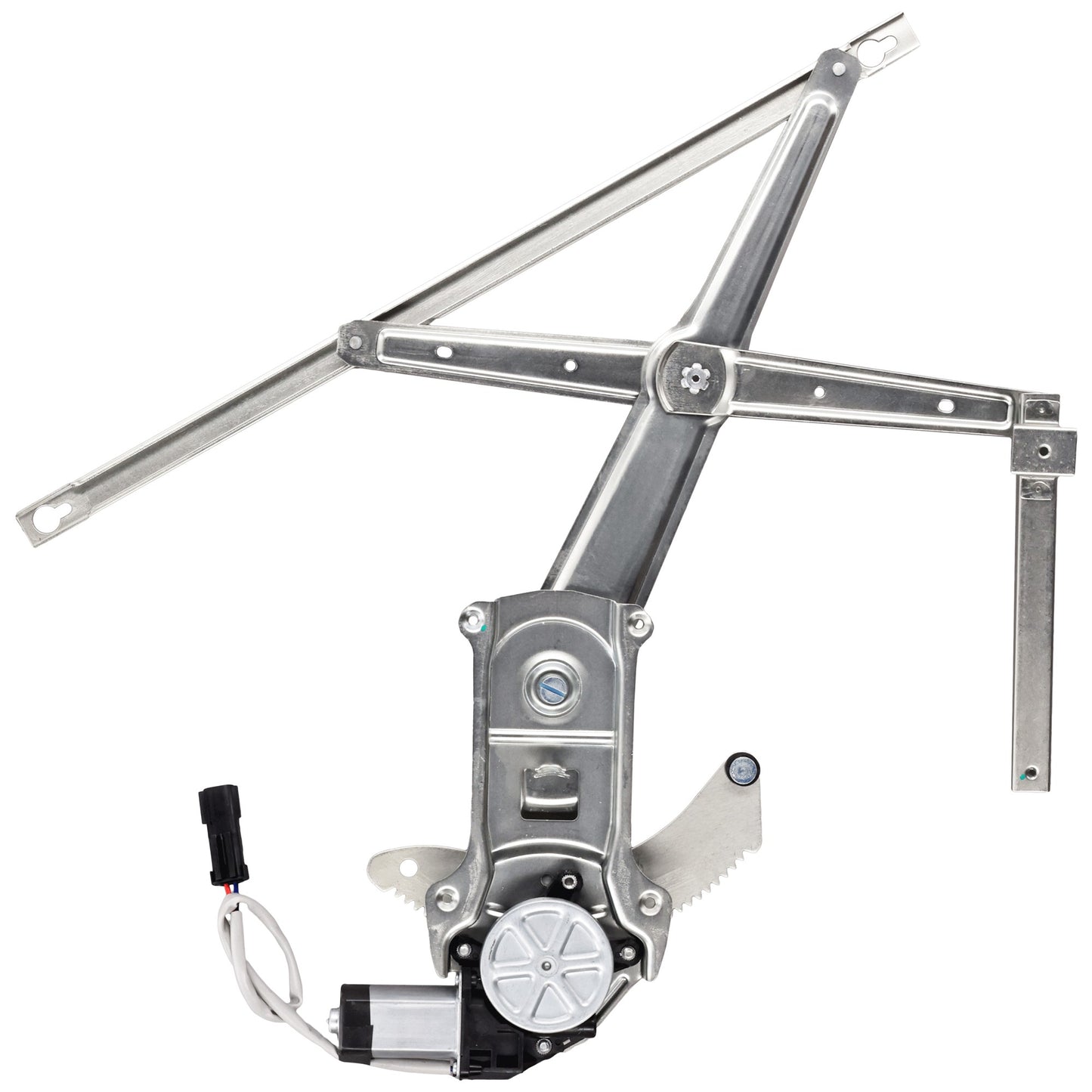 Front, Passenger Side Power Window Regulator, With Motor