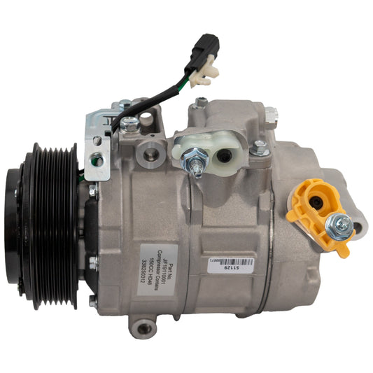 Компрессор кондиционера, с муфтой, 6-канавочный шкив, 3,5 л, без турбонаддува