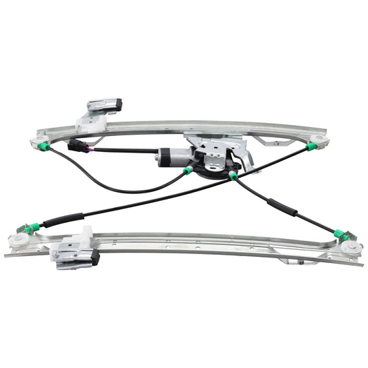 Front, Driver Side Power Window Regulator, With Motor