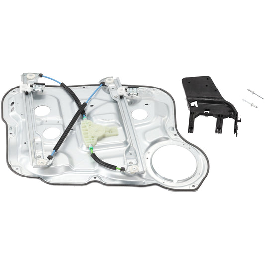 Front, Passenger Side Power Window Regulator, With Motor
