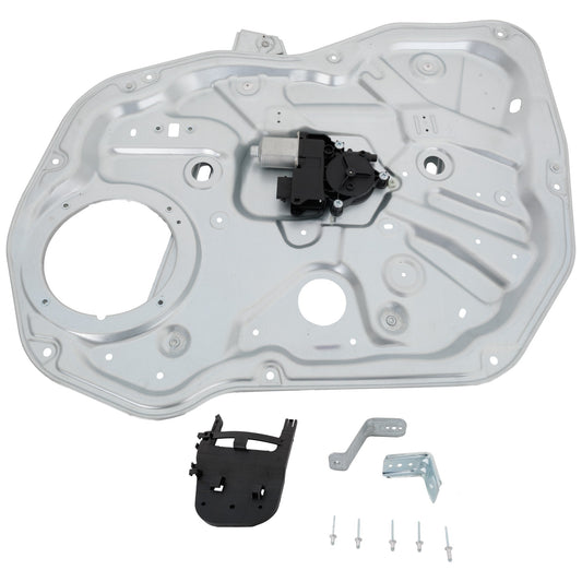Front, Passenger Side Power Window Regulator, With Motor