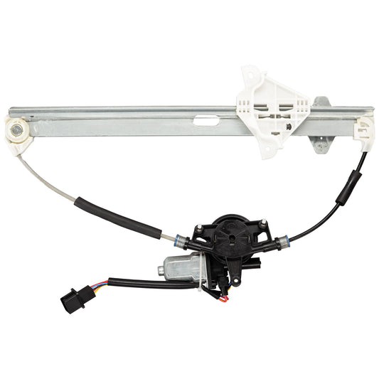 Front, Driver Side Power Window Regulator, With Motor