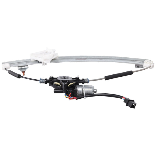 Front, Passenger Side Power Window Regulator, With Motor