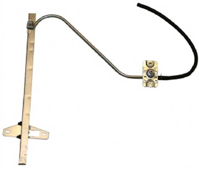 1188103170 Front, Driver Side OE Replacement Series Manual Window Regulator, Hand-Crank Type