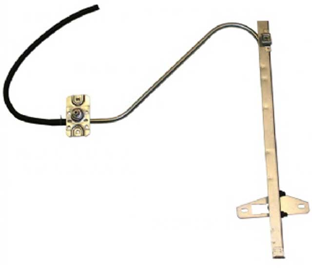 1188103180 Front, Passenger Side OE Replacement Series Manual Window Regulator, Hand-Crank Type