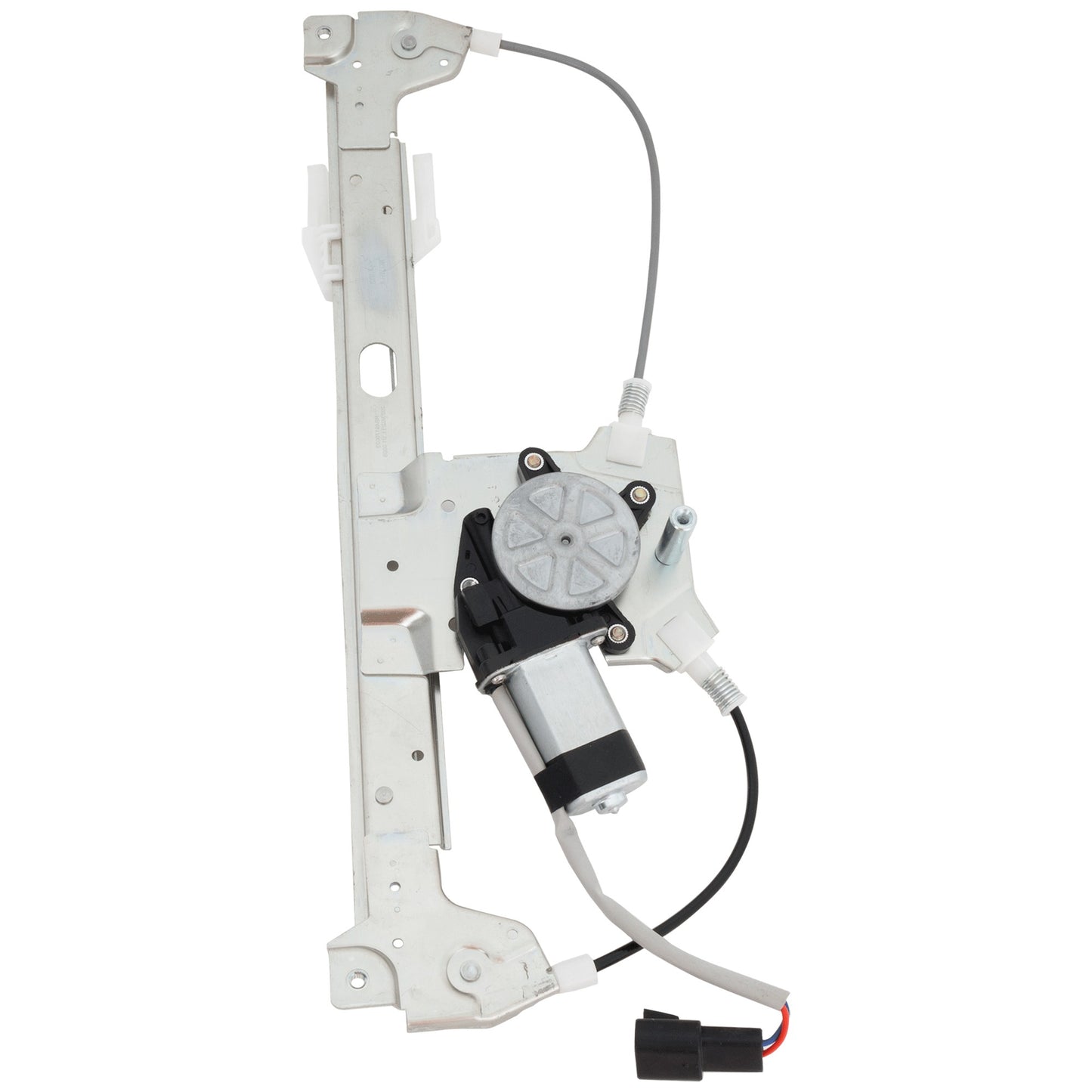 Rear, Driver Side Power Window Regulator, With Motor