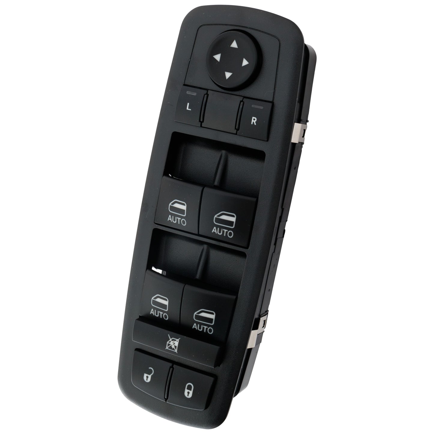 Front, Driver Side Window Switch, Black
