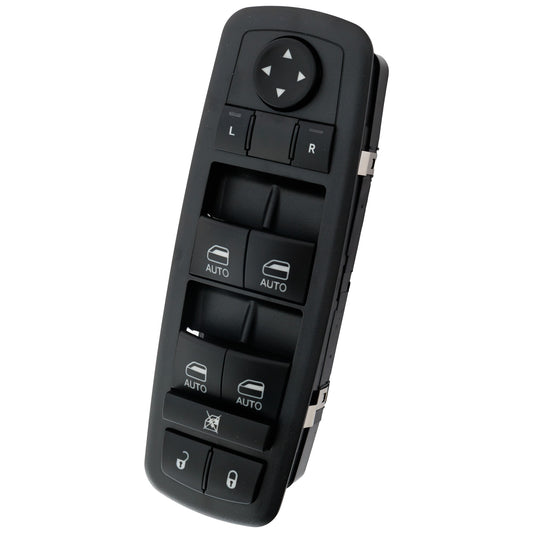 Front, Driver Side Window Switch, Black