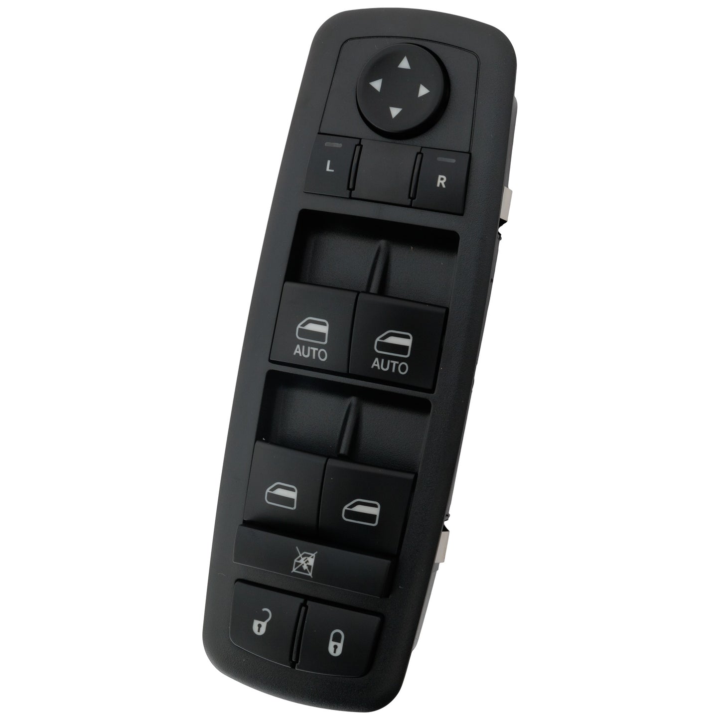 Front, Driver Side Window Switch, Black