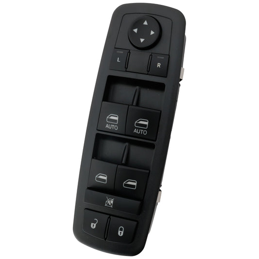 Front, Driver Side Window Switch, Black