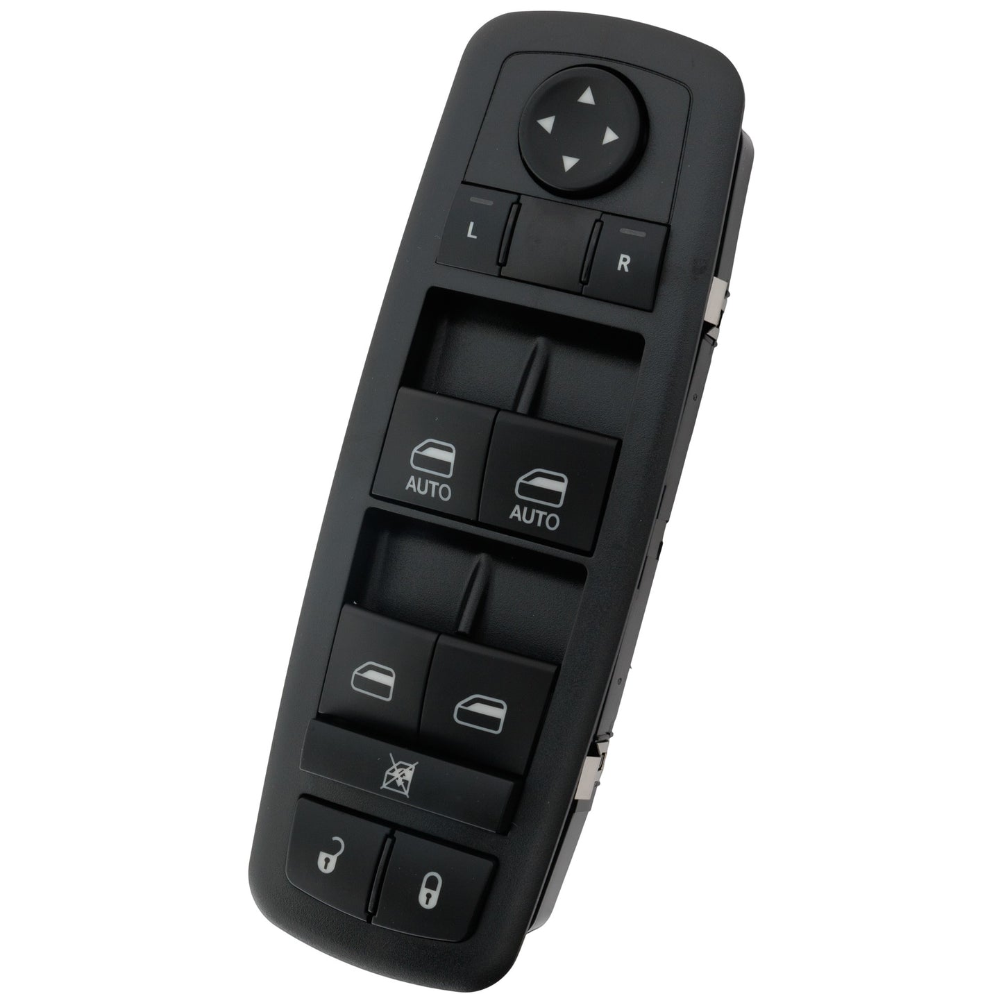 Front, Driver Side Window Switch, Black