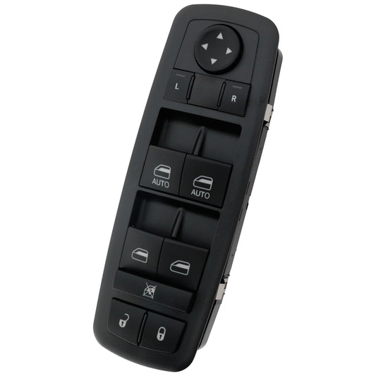 Front, Driver Side Window Switch, Black