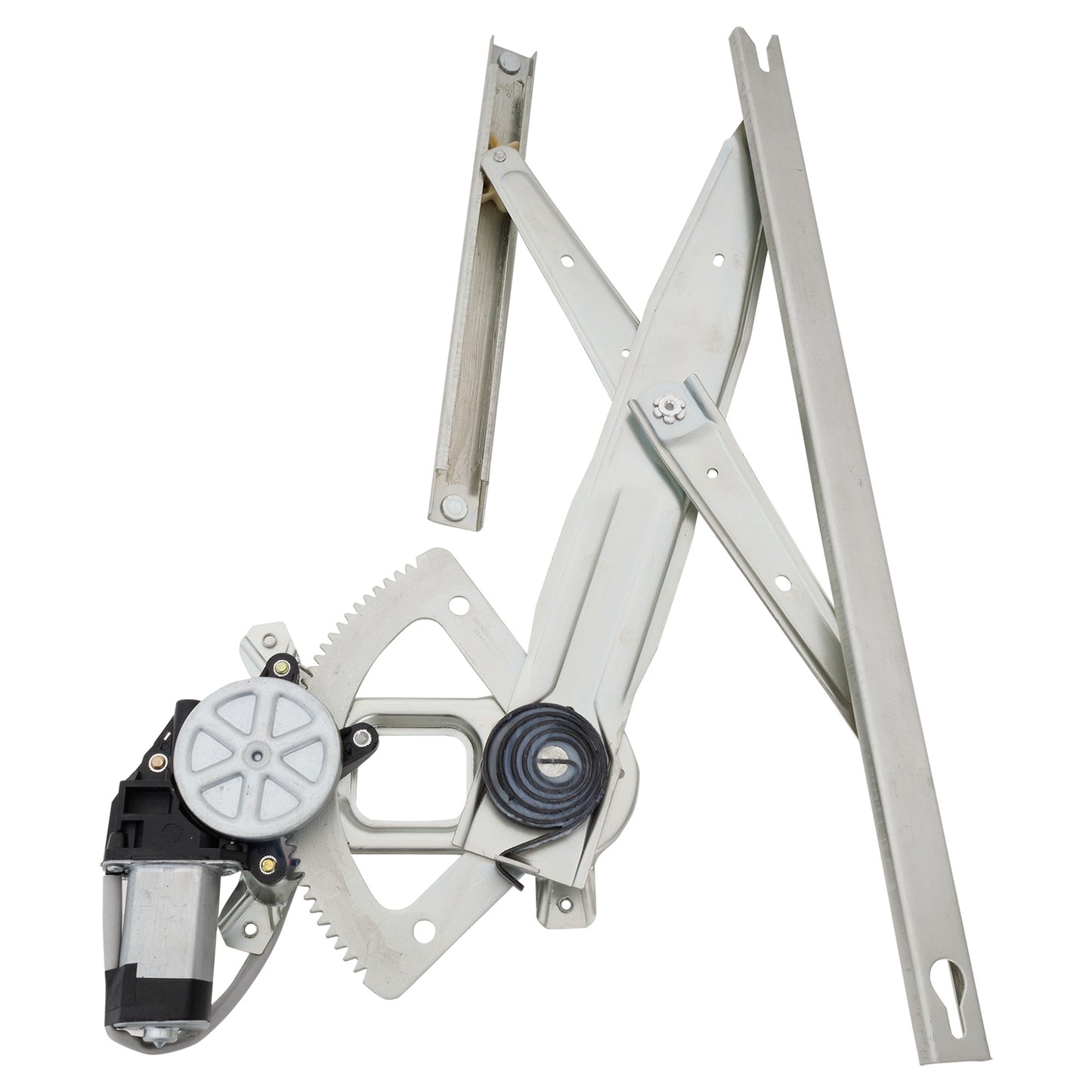 Rear, Driver Side Power Window Regulator, With Motor