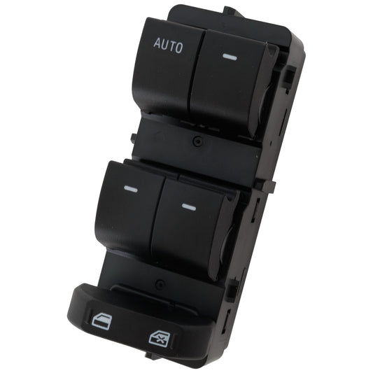 Front, Driver Side Window Switch, Black