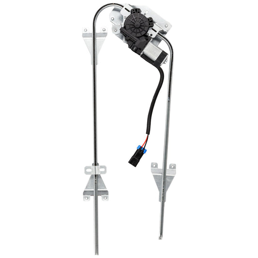 Front, Passenger Side Power Window Regulator, With Motor