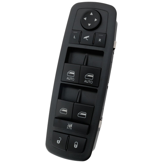 Front, Driver Side Window Switch Black