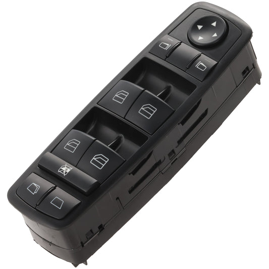 Front, Driver Side Window Switch, Black